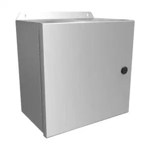 HAMMOND EJ10106AL Enclosure, 10 x 10 x 6 Inch Size, Wall Mount | CV7JZY