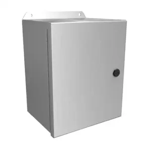 HAMMOND EJ1086AL Enclosure, 10 x 8 x 6 Inch Size, Wall Mount | CV7KAL