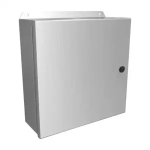 HAMMOND EJ12124AL Enclosure, 12 x 12 x 4 Inch Size, Wall Mount | CV7KBF