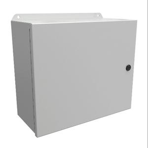 HAMMOND EJ12146LG Enclosure, 12 x 14 x 6 Inch Size, Wall Mount, Carbon Steel, Ral 7035 Light Gray | CV7KBR