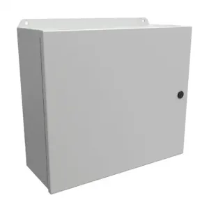 HAMMOND EJ14166LG Enclosure, 14 x 16 x 6 Inch Size, Wall Mount, Carbon Steel, Ral 7035 Light Gray | CV7KCK