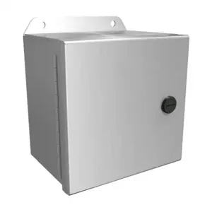 HAMMOND EJ664AL Enclosure, 6 x 6 x 4 Inch Size, Wall Mount | CV7KEE