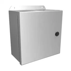 HAMMOND EJ884AL Enclosure, 8 x 8 x 4 Inch Size, Wall Mount | CV7KFA