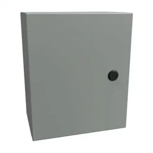 HAMMOND EN4SD12106GY Enclosure, 12 x 10 x 6 Inch Size, Wall Mount, Carbon Steel, Ansi 61 Gray | CV7KFE