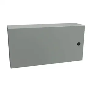 HAMMOND EN4SD12246GY Enclosure, 12 x 24 x 6 Inch Size, Wall Mount, Carbon Steel, Ansi 61 Gray | CV7KFM