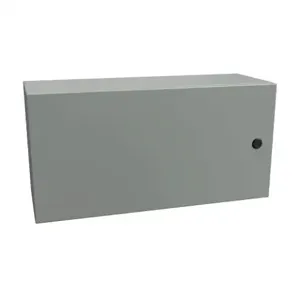 HAMMOND EN4SD12248GY Enclosure, 12 x 24 x 8 Inch Size, Wall Mount, Carbon Steel, Ansi 61 Gray | CV7KFP