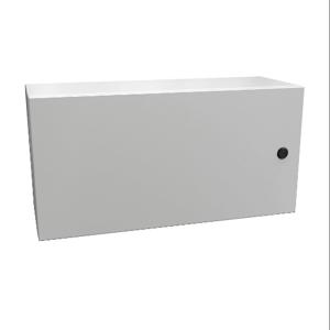 HAMMOND EN4SD12248LG Enclosure, 12 x 24 x 8 Inch Size, Wall Mount, Carbon Steel, Ral 7035 Light Gray | CV7KFQ