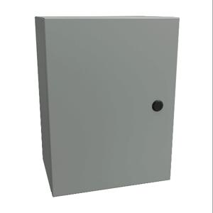 HAMMOND EN4SD16128GY Enclosure, 16 x 12 x 8 Inch Size, Wall Mount, Carbon Steel, Ansi 61 Gray | CV7KGE