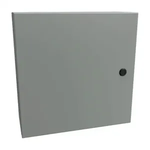 HAMMOND EN4SD16166GY Enclosure, 16 x 16 x 6 Inch Size, Wall Mount, Carbon Steel, Ansi 61 Gray | CV7KGQ