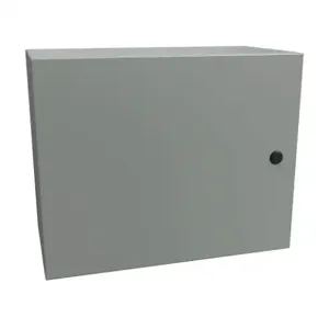 HAMMOND EN4SD162010GY Enclosure, 16 x 20 x 10 Inch Size, Wall Mount, Carbon Steel, Ansi 61 Gray | CV7KGZ