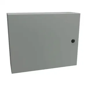 HAMMOND EN4SD16206GY Enclosure, 16 x 20 x 6 Inch Size, Wall Mount, Carbon Steel, Ansi 61 Gray | CV7KHD