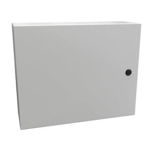 HAMMOND EN4SD16206LG Enclosure, 16 x 20 x 6 Inch Size, Wall Mount, Carbon Steel, Ral 7035 Light Gray | CV7KHE