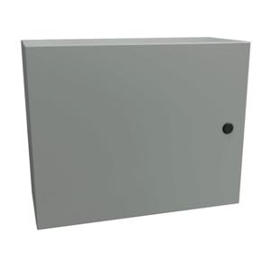 HAMMOND EN4SD16208GY Enclosure, 16 x 20 x 8 Inch Size, Wall Mount, Carbon Steel, Ansi 61 Gray | CV7KHG