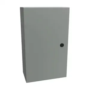 HAMMOND EN4SD20126GY Enclosure, 20 x 12 x 6 Inch Size, Wall Mount, Carbon Steel, Ansi 61 Gray | CV7KHL