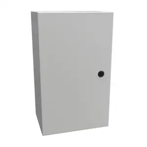 HAMMOND EN4SD20128LG Enclosure, 20 x 12 x 8 Inch Size, Wall Mount, Carbon Steel, Ral 7035 Light Gray | CV7KHP