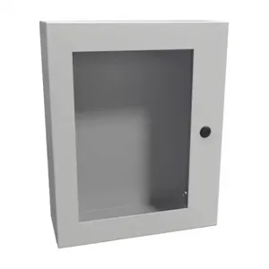 HAMMOND EN4SD20166WLG Enclosure, 20 x 16 x 6 Inch Size, Wall Mount, Carbon Steel, Ral 7035 Light Gray | CV7KJD