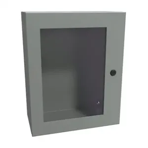 HAMMOND EN4SD20168WGY Enclosure, 20 x 16 x 8 Inch Size, Wall Mount, Carbon Steel, Ansi 61 Gray | CV7KJK