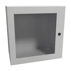 HAMMOND EN4SD202012WLG Enclosure, 20 x 20 x 12 Inch Size, Wall Mount, Carbon Steel, Ral 7035 Light Gray | CV7KJZ