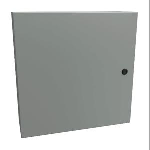 HAMMOND EN4SD20206GY Enclosure, 20 x 20 x 6 Inch Size, Wall Mount, Carbon Steel, Ansi 61 Gray | CV7KKB