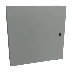 HAMMOND EN4SD20206GY Enclosure, 20 x 20 x 6 Inch Size, Wall Mount, Carbon Steel, Ansi 61 Gray | CV7KKB