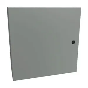 HAMMOND EN4SD20208GY Enclosure, 20 x 20 x 8 Inch Size, Wall Mount, Carbon Steel, Ansi 61 Gray | CV7KKJ