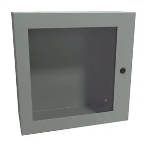 HAMMOND EN4SD20208WGY Enclosure, 20 x 20 x 8 Inch Size, Wall Mount, Carbon Steel, Ansi 61 Gray | CV7KKN