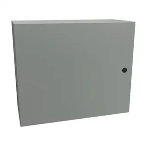 HAMMOND EN4SD202410GY Enclosure, 20 x 24 x 10 Inch Size, Wall Mount, Carbon Steel, Ansi 61 Gray | CV7KKR