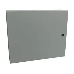 HAMMOND EN4SD20246GY Enclosure, 20 x 24 x 6 Inch Size, Wall Mount, Carbon Steel, Ansi 61 Gray | CV7KKW