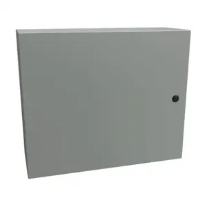 HAMMOND EN4SD20248GY Enclosure, 20 x 24 x 8 Inch Size, Wall Mount, Carbon Steel, Ansi 61 Gray | CV7KKY