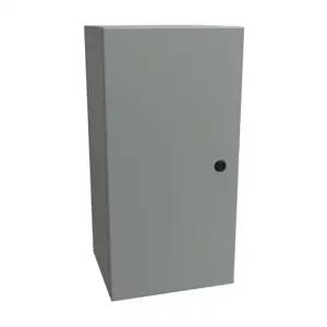 HAMMOND EN4SD241210GY Enclosure, 24 x 12 x 10 Inch Size, Wall Mount, Carbon Steel, Ansi 61 Gray | CV7KLB