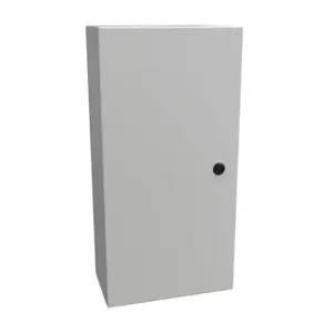 HAMMOND EN4SD24126LG Enclosure, 24 x 12 x 6 Inch Size, Wall Mount, Carbon Steel, Ral 7035 Light Gray | CV7KLE