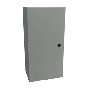 HAMMOND EN4SD24128GY Enclosure, 24 x 12 x 8 Inch Size, Wall Mount, Carbon Steel, Ansi 61 Gray | CV7KLF