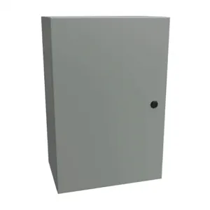 HAMMOND EN4SD241610GY Enclosure, 24 x 16 x 10 Inch Size, Wall Mount, Carbon Steel, Ansi 61 Gray | CV7KLH