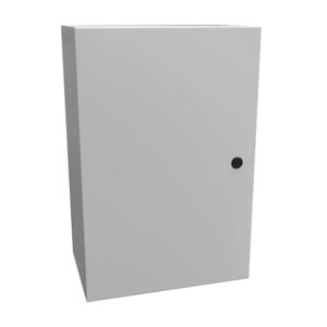 HAMMOND EN4SD241610LG Enclosure, 24 x 16 x 10 Inch Size, Wall Mount, Carbon Steel, Ral 7035 Light Gray | CV7KLJ