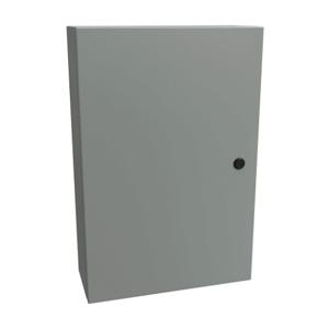 HAMMOND EN4SD24166GY Enclosure, 24 x 16 x 6 Inch Size, Wall Mount, Carbon Steel, Ansi 61 Gray | CV7KLM