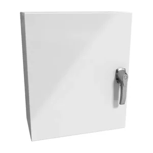 HAMMOND EN4SD242010SSWH Enclosure, 24 x 20 x 10 Inch Size, Wall Mount, 304 Stainless Steel,White | CV7KLY