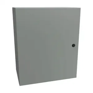 HAMMOND EN4SD242012GY Enclosure, 24 x 20 x 12 Inch Size, Wall Mount, Carbon Steel, Ansi 61 Gray | CV7KMA