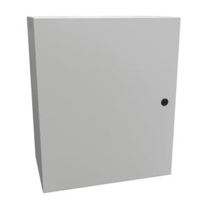 HAMMOND EN4SD242012LG Enclosure, 24 x 20 x 12 Inch Size, Wall Mount, Carbon Steel, Ral 7035 Light Gray | CV7KMB