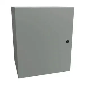 HAMMOND EN4SD242016GY Enclosure, 24 x 20 x 16 Inch Size, Wall Mount, Carbon Steel, Ansi 61 Gray | CV7KME