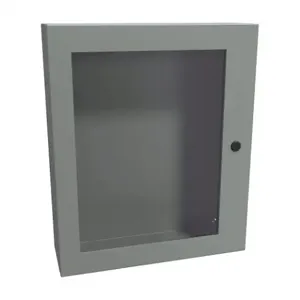 HAMMOND EN4SD24206WGY Enclosure, 24 x 20 x 6 Inch Size, Wall Mount, Carbon Steel, Ansi 61 Gray | CV7KMK