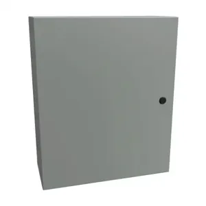 HAMMOND EN4SD24208GY Enclosure, 24 x 20 x 8 Inch Size, Wall Mount, Carbon Steel, Ansi 61 Gray | CV7KMM