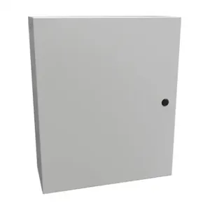 HAMMOND EN4SD24208LG Enclosure, 24 x 20 x 8 Inch Size, Wall Mount, Carbon Steel, Ral 7035 Light Gray | CV7KMN