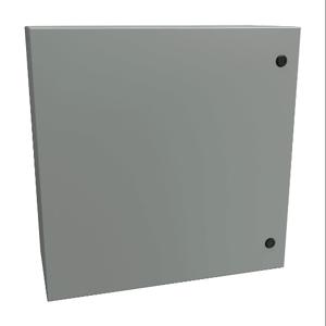 HAMMOND EN4SD242410GY Enclosure, 24 x 24 x 10 Inch Size, Wall Mount, Carbon Steel, Ansi 61 Gray | CV7KMV