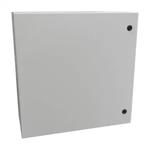 HAMMOND EN4SD242410LG Enclosure, 24 x 24 x 10 Inch Size, Wall Mount, Carbon Steel, Ral 7035 Light Gray | CV7KMW