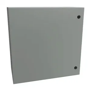 HAMMOND EN4SD242412GY Enclosure, 24 x 24 x 12 Inch Size, Wall Mount, Carbon Steel, Ansi 61 Gray | CV7KNA