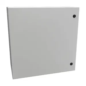 HAMMOND EN4SD242412LG Enclosure, 24 x 24 x 12 Inch Size, Wall Mount, Carbon Steel, Ral 7035 Light Gray | CV7KNB