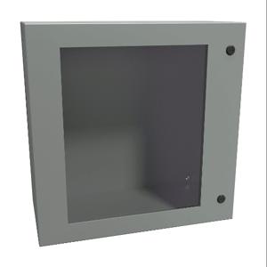 HAMMOND EN4SD242412WGY Enclosure, 24 x 24 x 12 Inch Size, Wall Mount, Carbon Steel, Ansi 61 Gray | CV7KNF