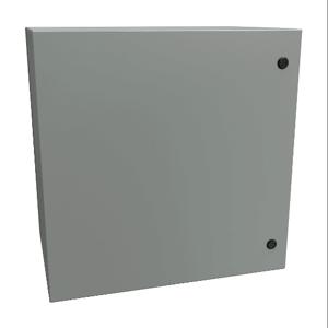 HAMMOND EN4SD242416GY Enclosure, 24 x 24 x 16 Inch Size, Wall Mount, Carbon Steel, Ansi 61 Gray | CV7KNH