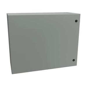 HAMMOND EN4SD243012GY Enclosure, 24 x 30 x 12 Inch Size, Wall Mount, Carbon Steel, Ansi 61 Gray | CV7KPJ