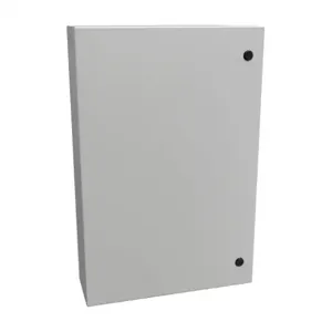 HAMMOND EN4SD30206LG Enclosure, 30 x 20 x 6 Inch Size, Wall Mount, Carbon Steel, Ral 7035 Light Gray | CV7KQB